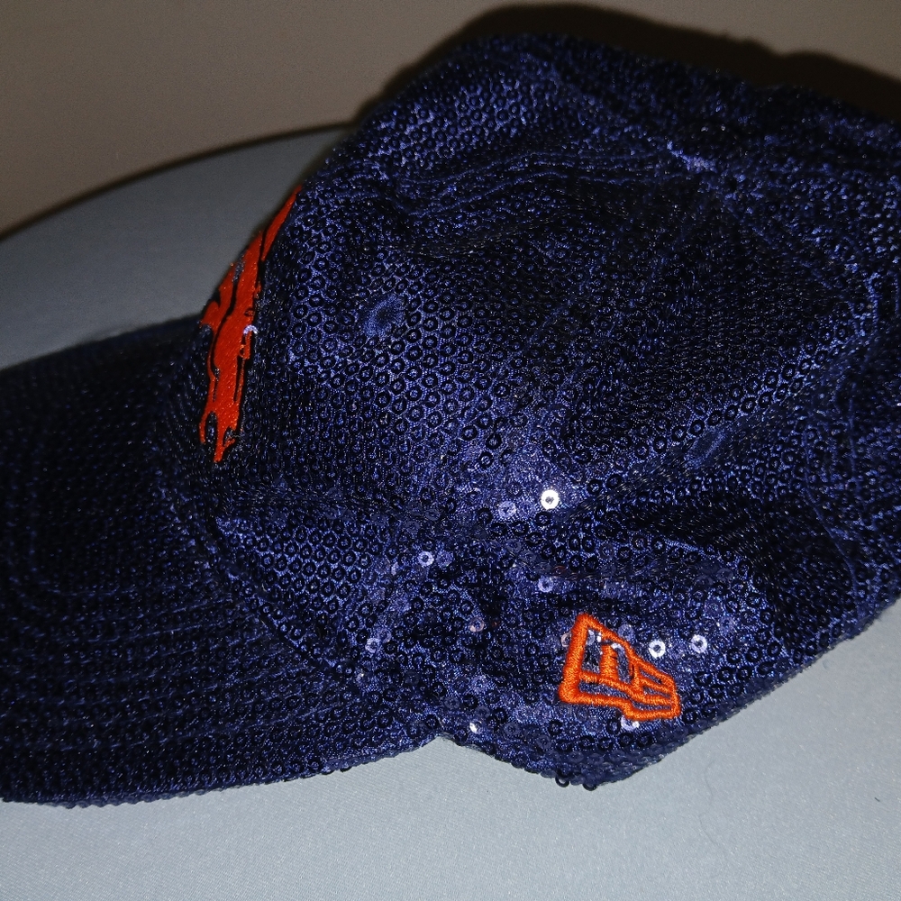 Vintage "Pink" by victoria secret purple color broncos cap
